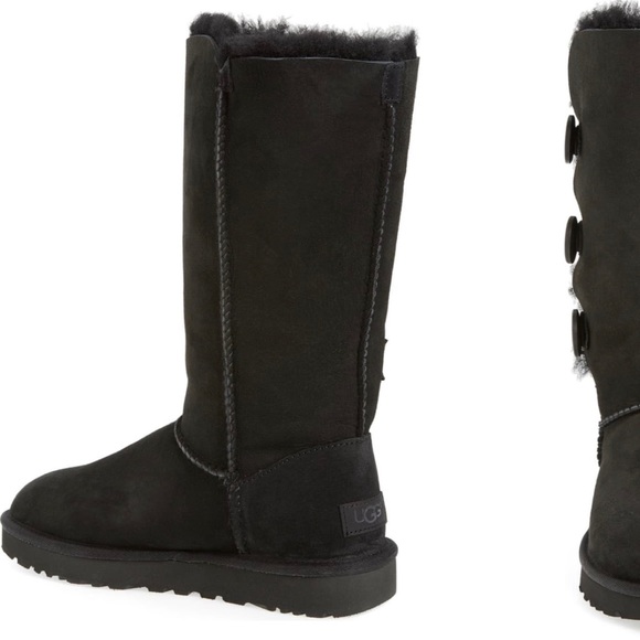 UGG Bailey Button Genuine Shearling Boot - Picture 3 of 6